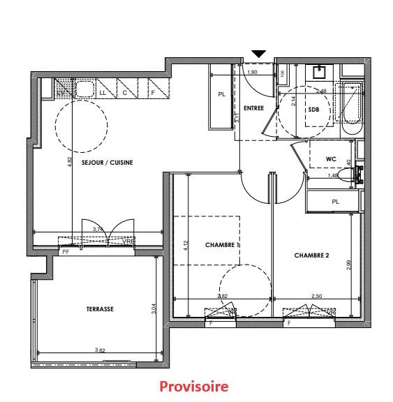 Vente appartement T3 neuf La Seyne sur Mer
